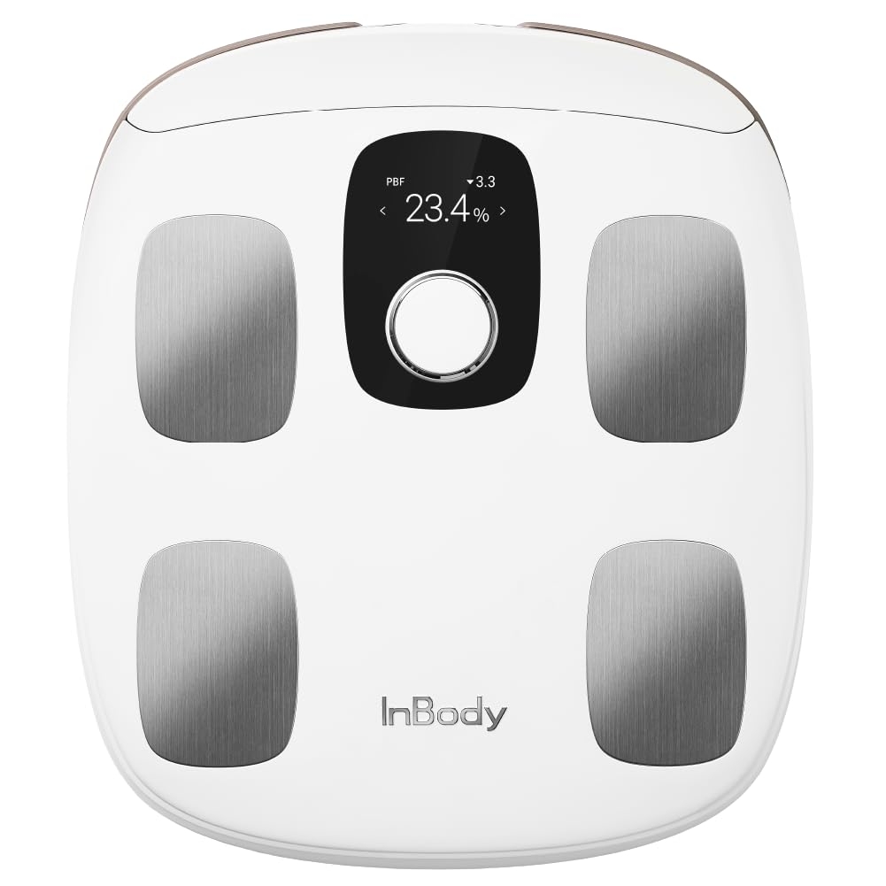 InBody Dial H30 Body Composition Scale | Smart Scale with BMI, Body Fat, Muscle Mass | Scale with App | Body Fat Measurement Device | FSA HSA Eligible