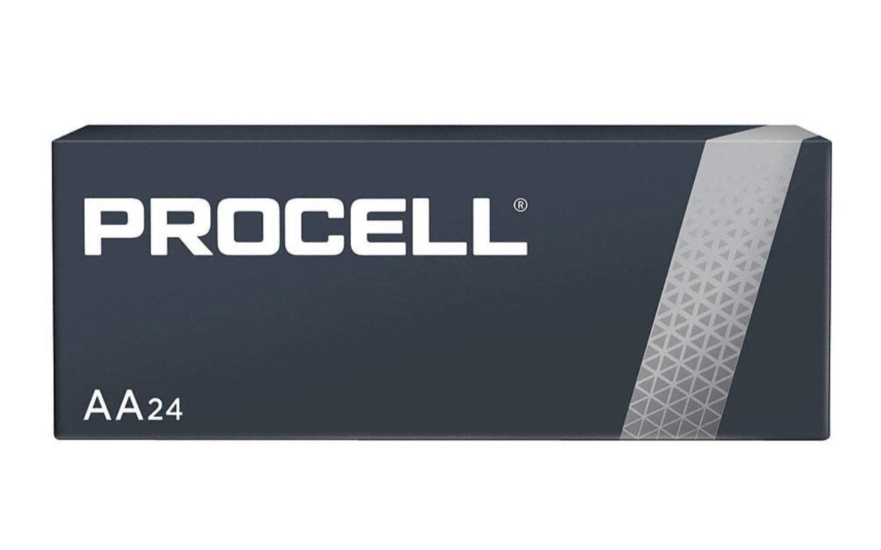 Bulk ProCell Batteries, AA, 24/Box, PC1500