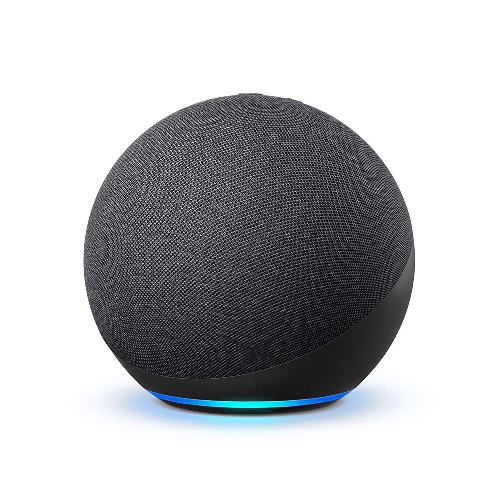 Echo (4th generation) International Version | With premium sound, smart home hub and Alexa | Charcoal