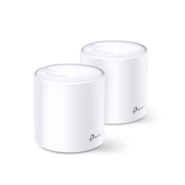 TP-Link Wi-Fi 6 AX3000 Mesh Router System | 2- Mesh Routers | Deco W6000(2-Pack) | 5,000 sq. ft. of WiFi Coverage (Renewed) - Image 2