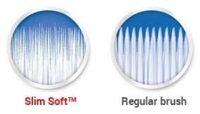 Colgate Slim Soft Gliding Tips Toothbrush, Extra Soft, Compact Head - Pack of 6 - Image 4