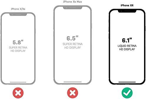 OtterBox iPhone XR Defender Series Case - BLACK, rugged & durable, with port protection, includes holster clip kickstand - Image 2
