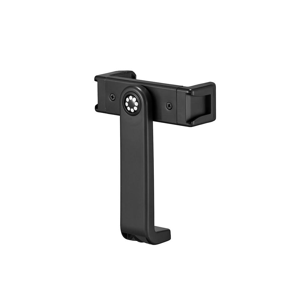 JOBY GripTight 360 Phone Mount, Compact and Durable Smartphone Clamp with 1/4-20” Thread and Double Accessory Shoe Mount, Suitable for Smartphone from 6.7 to 8.8 cm, Black - Image 2