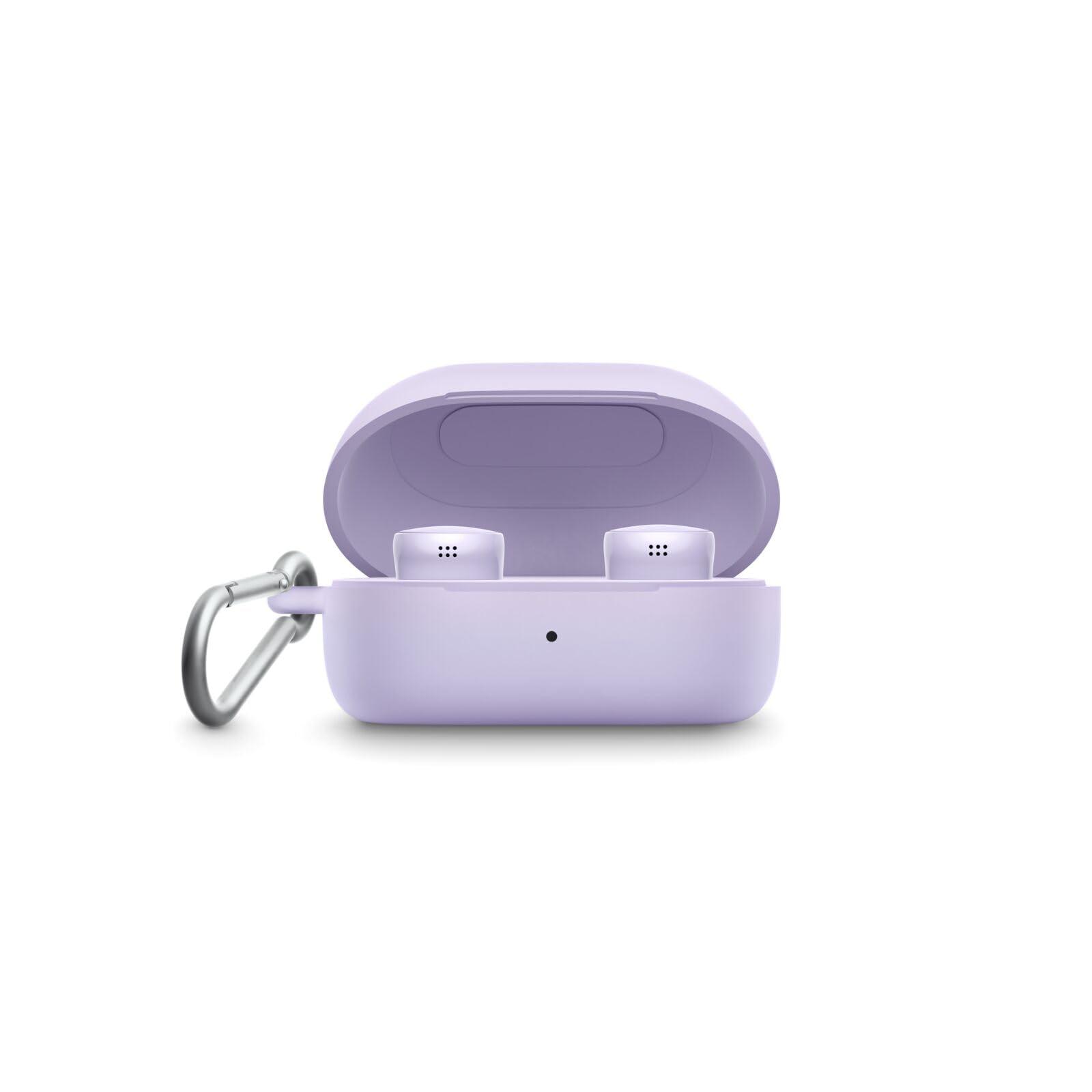 Bose QuietComfort Earbuds Silicone Case Cover, Protective Silicone Exterior, with Aluminum Carabiner for Convenient Carrying, Chilled Lilac - Image 2