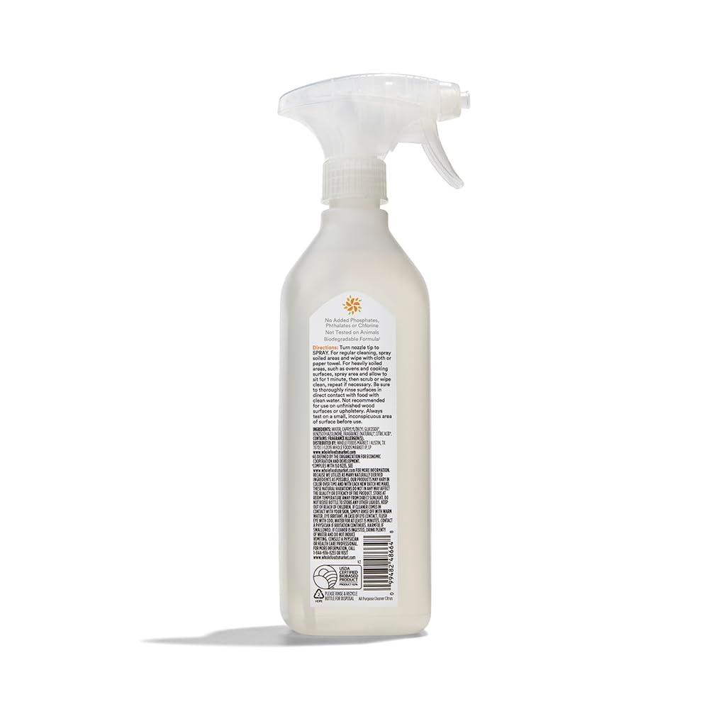 365 by Whole Foods Market, All Purpose Cleaner, Citrus Scent, 26 Fl Oz - Image 2