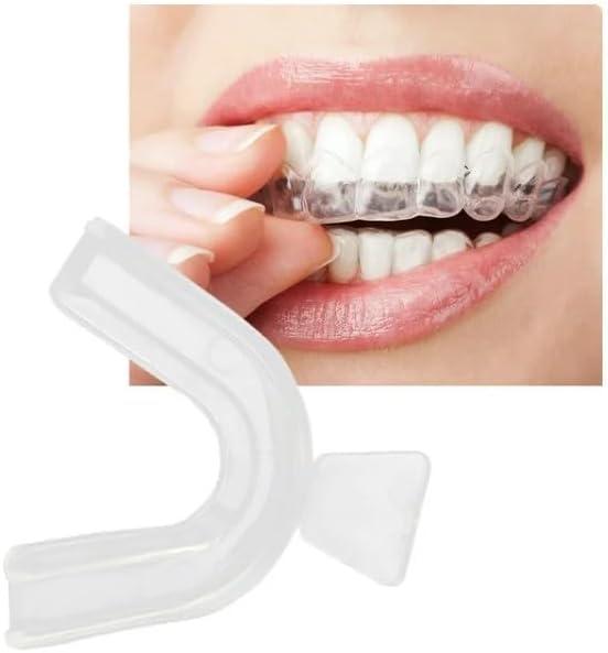 4Pcs Transparent Mouth Guard Silicone Grinding Guard Teeth Whitening Tray Sleeping Gum Shield for Sports Bruxism Bite Guard Easy to Use,Teeth Grinding Guards, Health and Household, Oral Pain Relief - Image 7