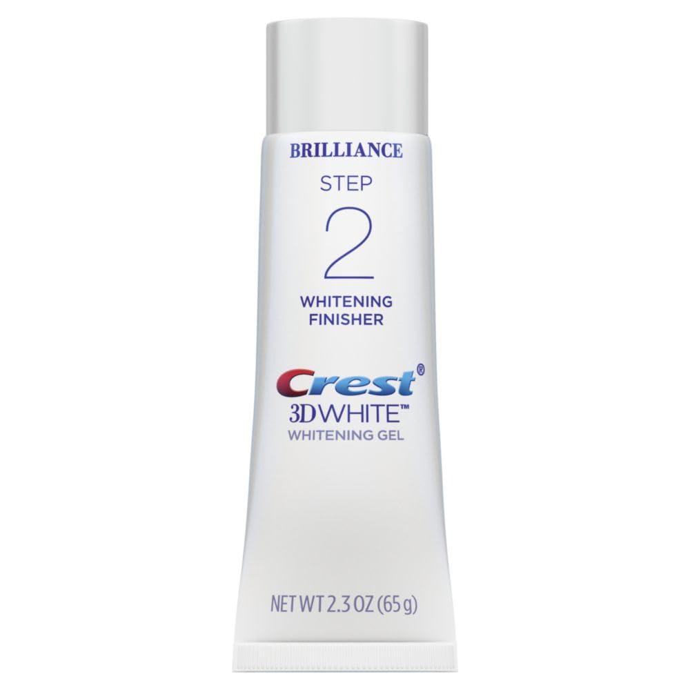 Crest 3D White Brilliance 2 Step Kit, Crest 3D White Toothpaste, Deep Clean Toothpaste (4oz) + Teeth Whitening Gel (2.3oz) - Image 10