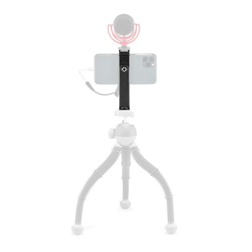 JOBY GripTight 360 Phone Mount, Compact and Durable Smartphone Clamp with 1/4-20” Thread and Double Accessory Shoe Mount, Suitable for Smartphone from 6.7 to 8.8 cm, Black - Image 4