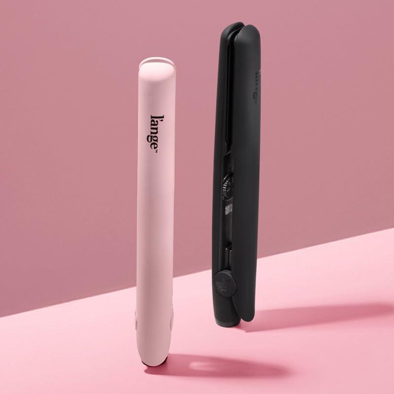 L'ANGE HAIR Le Ceramique 1-Pass Flat Iron Hair Straightener | Fast Heating Ceramic Flat Iron | Best Hot Tools Professional Hair Straightener to Lock in Moisture & Shine | (Blush) - Image 3