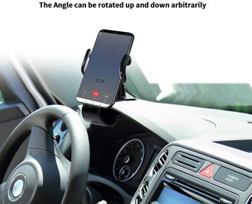 YOVECATHOU Universal Cell Phone GPS Car Dashboard Mount Holder Stand HUD Ven Clip on Cradle 360° Rotation Smartphone Car Air Vent Mount Holder - Image 6