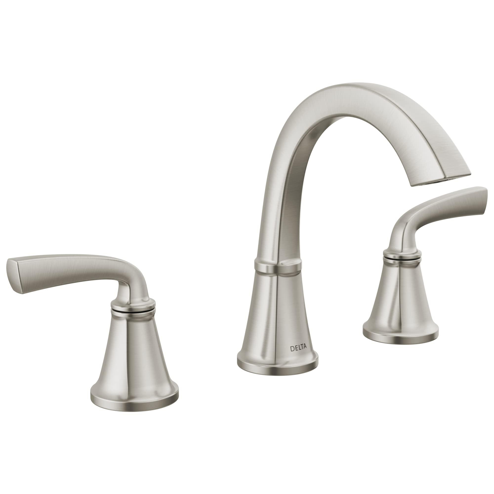 Delta 35864LF-SP Geist Bathroom Faucet, SpotShield Brushed Nickel