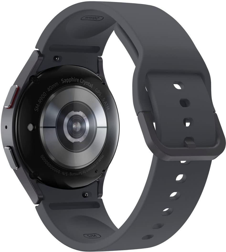 SAMSUNG Galaxy Watch 5 40mm Bluetooth Smartwatch w/Body, Health, Fitness and Sleep Tracker, Improved Battery, Sapphire Crystal Glass, Enhanced GPS Tracking, US Version, Gray (Renewed) - Image 4