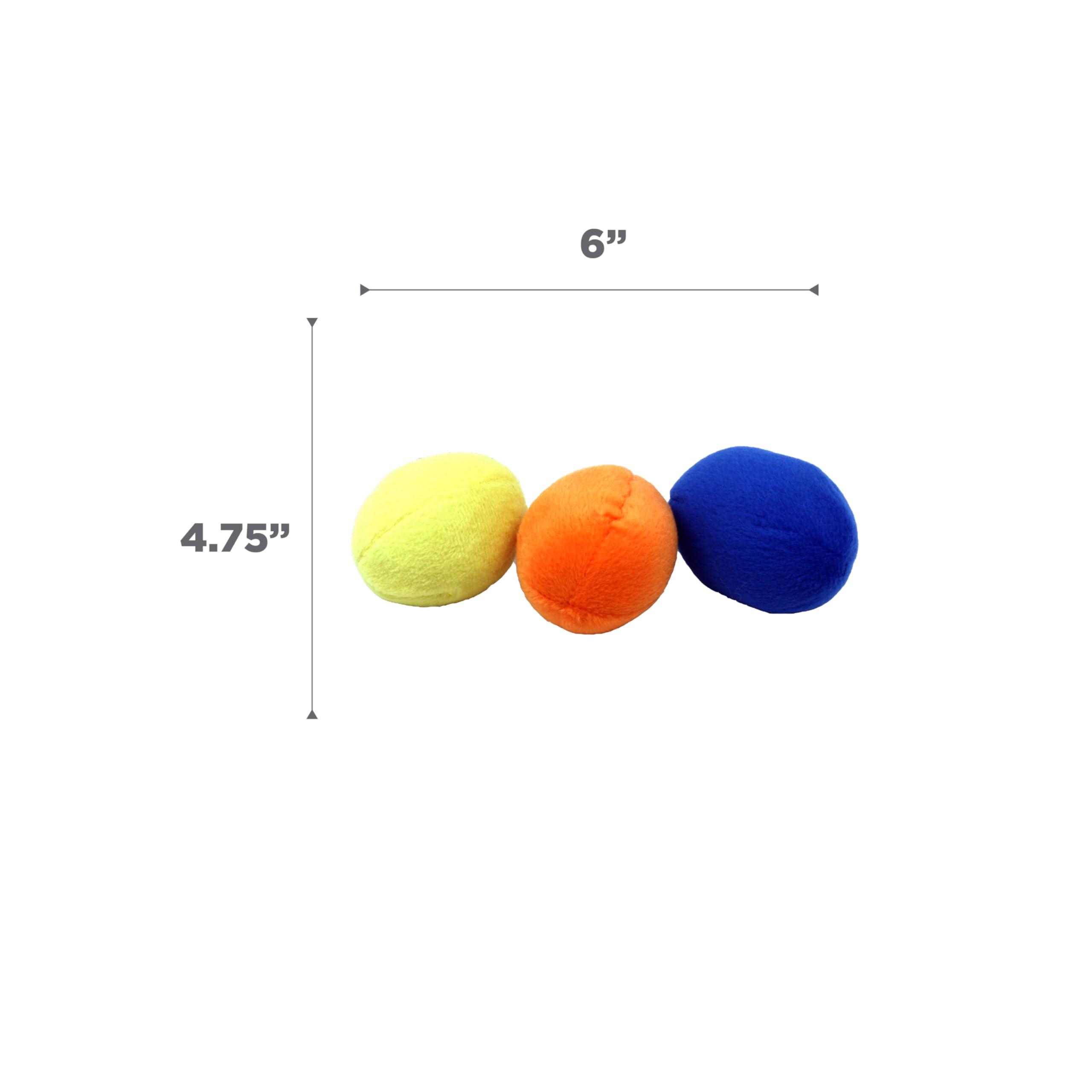 Outward Hound Squeakin' Eggs Plush Replacement Dog Toys - 3 Pack - Image 6