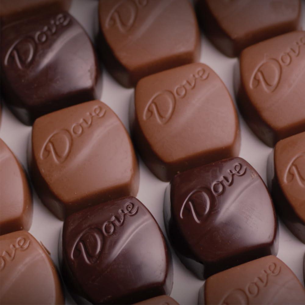 DOVE PROMISES Milk Chocolate, Dark Chocolate & Caramel Chocolate Mothers Day Candy Variety Bag, 38.9oz - Image 7
