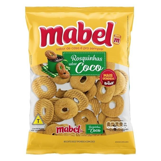 BRAZILIAN CORNER Coconut Cookies Mabel 1.32 Lb | Rosquinhas Sabor Coco Mabel 600g | Fresh & Crunchy Crisp Cookies with Yummy Coconut Flavor | Cookie Snacks for Kids and Adults, Coffee Time and More - Image 2