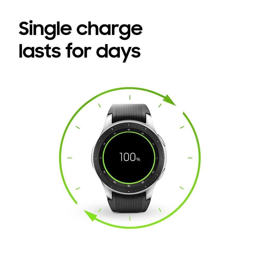 Samsung Galaxy Watch (46mm) Silver (Bluetooth), SM-R800 International Version (Renewed) - Image 7