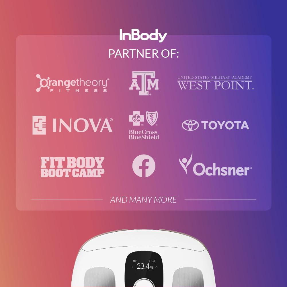 InBody Dial H30 Body Composition Scale | Smart Scale with BMI, Body Fat, Muscle Mass | Scale with App | Body Fat Measurement Device | FSA HSA Eligible - Image 6