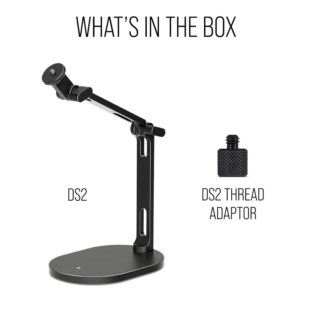 RØDE DS2 Desktop Studio Arm for Microphones, Cameras, Smartphones, Lights and Other Accessories (up to 900g) - Image 6