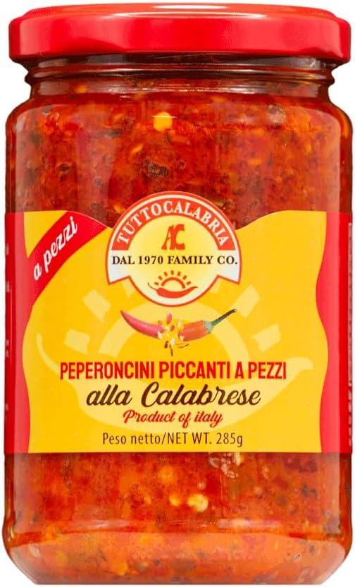TUTTOCALABRIA Crushed Calabrian Chili Pepper, Paste/Spread/Sauce, Hot, Savory, Delicious,10 oz, (285g) - Image 5