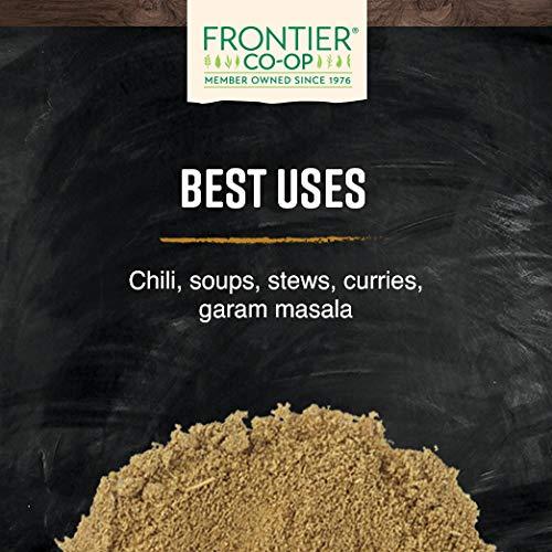 Frontier Co-op Organic Cumin Seed, 1lb Bulk Bag, Ground Cumin Seasoning - Robust Flavor - Perfect Cumin Powder for Chili, Soups, Stews, Curries & More - Image 6