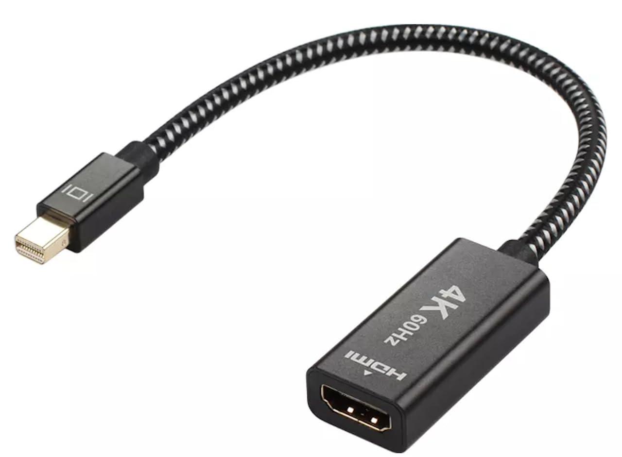zimaboard Mini DisplayPort Male to HDMI Female Cable 4K 60Hz - Image 2