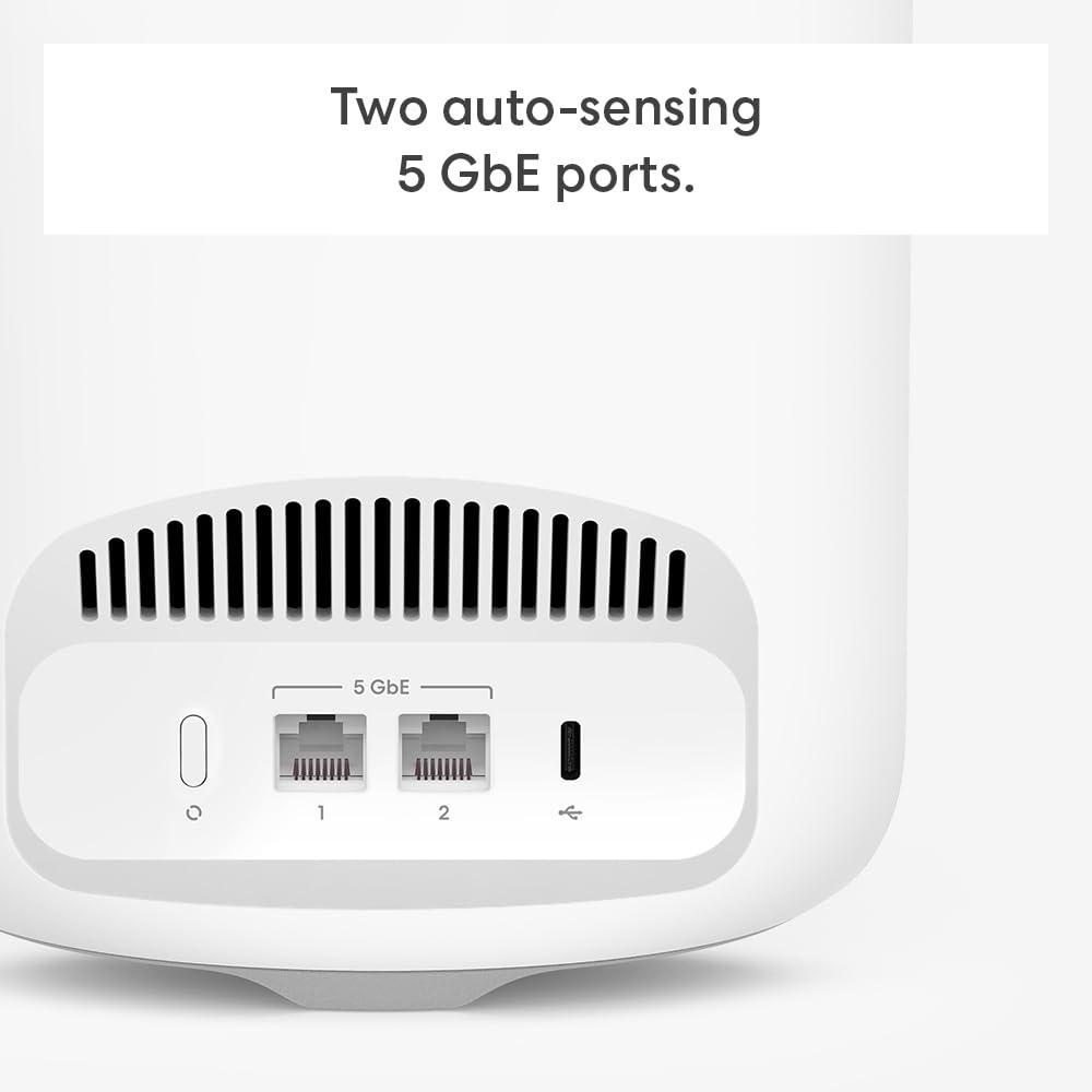 Introducing Amazon eero Pro 7 tri-band mesh Wi-Fi 7 router (newest model) - Supports internet plans up to 5 Gbps, Coverage up to 6,000 sq. ft., 3-pack - Image 2