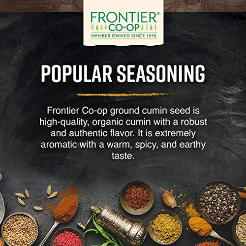 Frontier Co-op Organic Cumin Seed, 1lb Bulk Bag, Ground Cumin Seasoning - Robust Flavor - Perfect Cumin Powder for Chili, Soups, Stews, Curries & More - Image 5