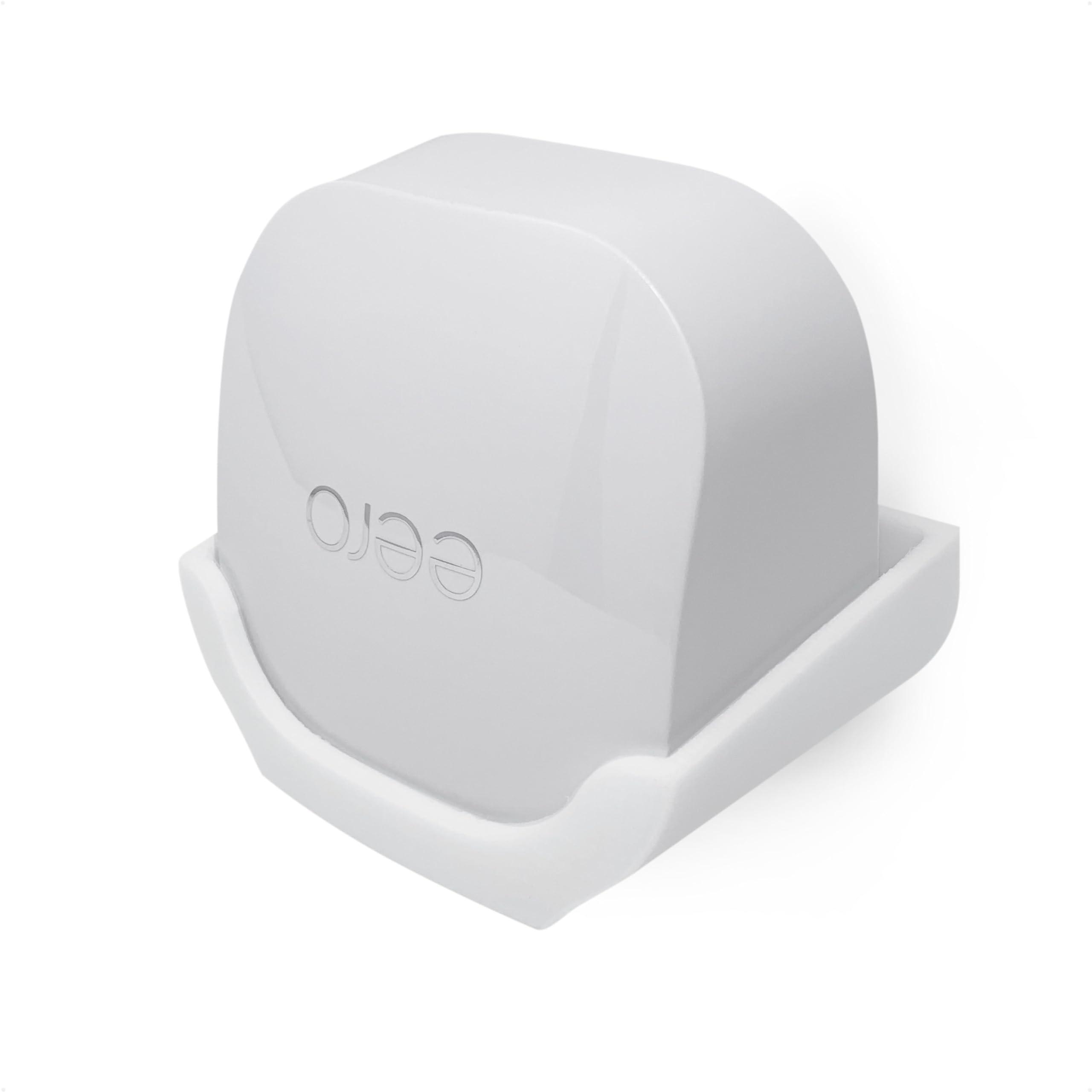 Drill Free Wall Mount for EERO 6+, 6 Plus Router (ONLY Works with 6 Plus), Strong VHB Adhesive, Easy to Install, Reduce Interference & Increase Range, Stick On & Screw-in Mounting by Brainwavz