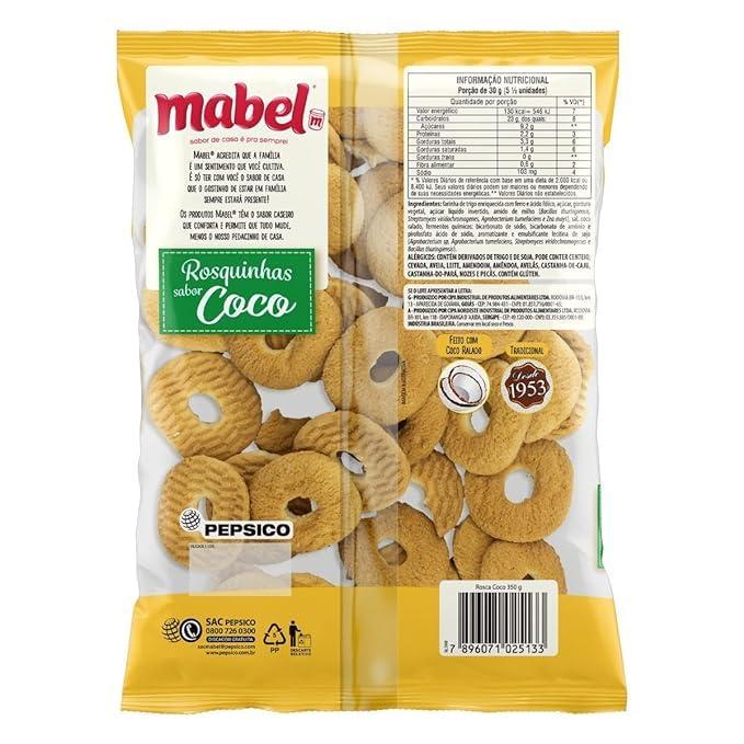 BRAZILIAN CORNER Coconut Cookies Mabel 1.32 Lb | Rosquinhas Sabor Coco Mabel 600g | Fresh & Crunchy Crisp Cookies with Yummy Coconut Flavor | Cookie Snacks for Kids and Adults, Coffee Time and More - Image 3