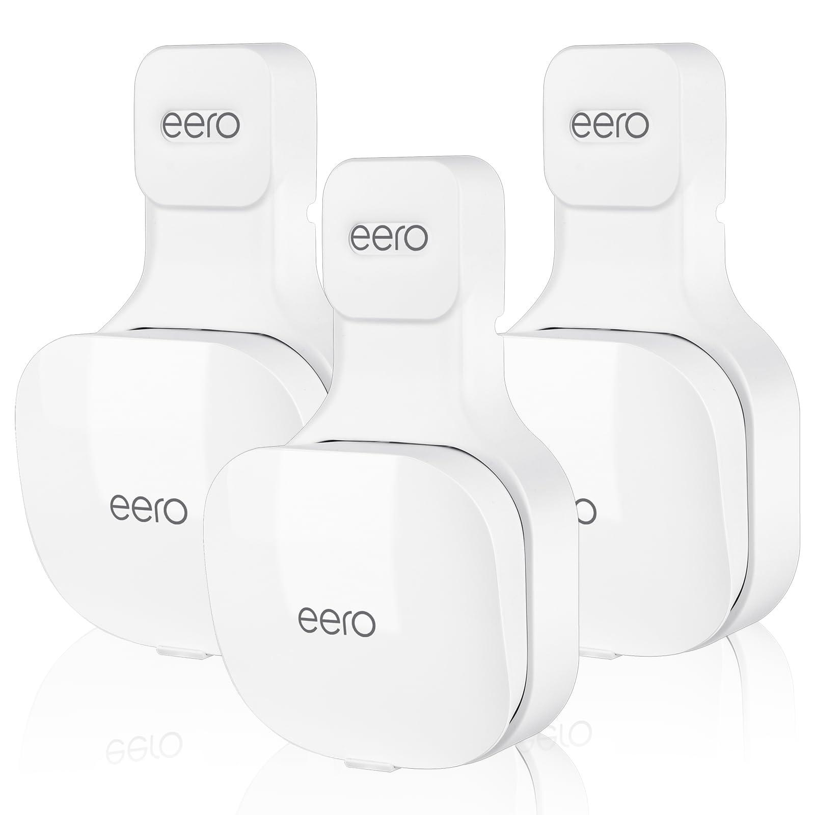 Wall Mount Holder Only for eero Mesh WiFi Router,(NOT Compatible with eero 6/ eero 6+/ eero Pro/eero Pro 6E), Perfect for Storing Power Cords and Plugs