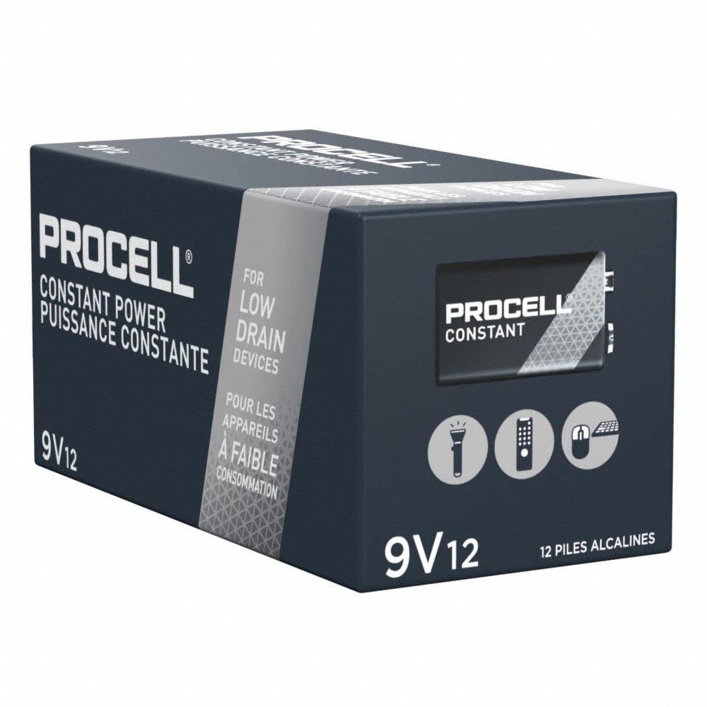 ProCell 12 Alkaline Batteries, 9V, 12/Box - Image 3