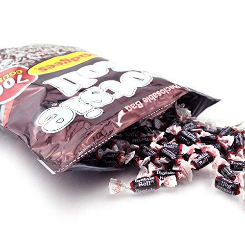 Tootsie Roll Midgees - Chewy Chocolate Gluten-Free Candy - Resealable Bag of Individually Wrapped Candies for Kids, Parties, Classroom - 700 Count (Pack of 1) (Packaging May Vary) - Image 6