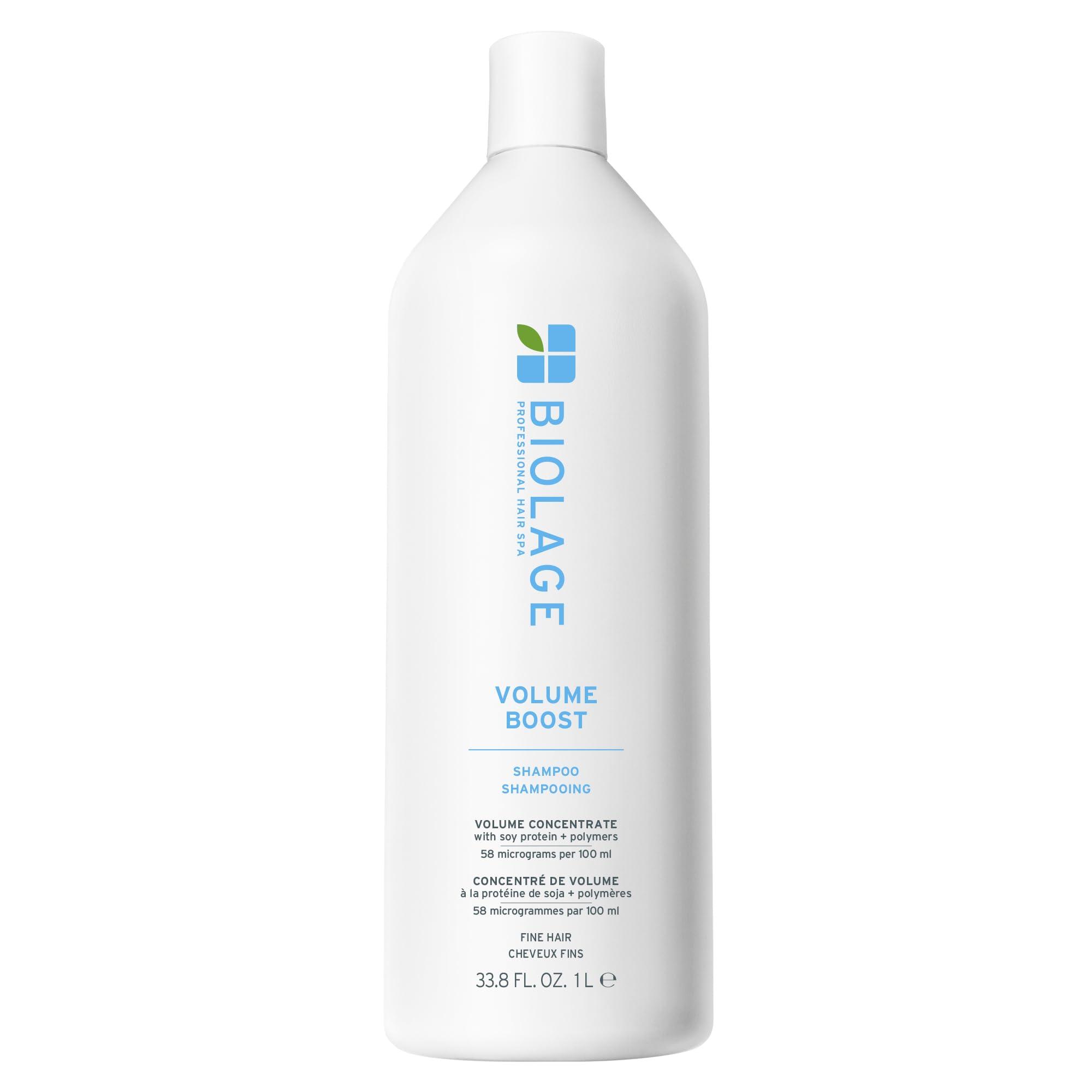 Biolage Volume Boost Shampoo - Long-Lasting Volume, Gently Cleanses, For Fine Hair, Soy Protein & Polymers, Vegan, Paraben-Free