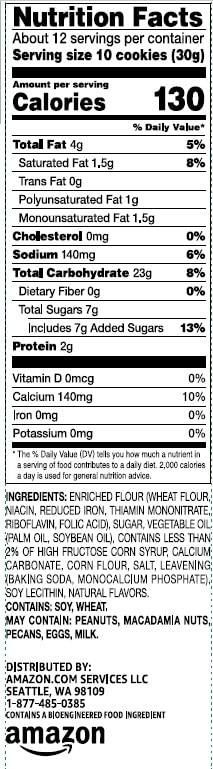 Amazon Brand - Happy Belly Animal Cookies, 13 Ounce (Reformulation) - Image 2
