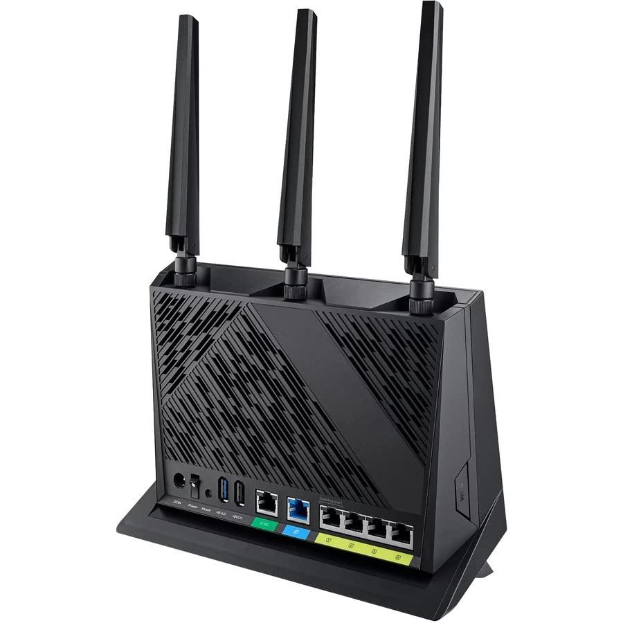 ASUS RT-AX86U Pro (AX5700) Dual Band WiFi 6 Extendable Gaming Router, 2.5G Port, Gaming Port, Mobile Game Mode, Port Forwarding, Subscription-free Network Security, VPN, AiMesh Compatible - Image 4