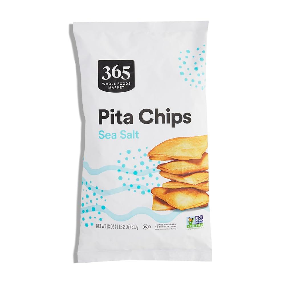 365 by Whole Foods Market, Sea Salt Pita Chips, 9 OZ