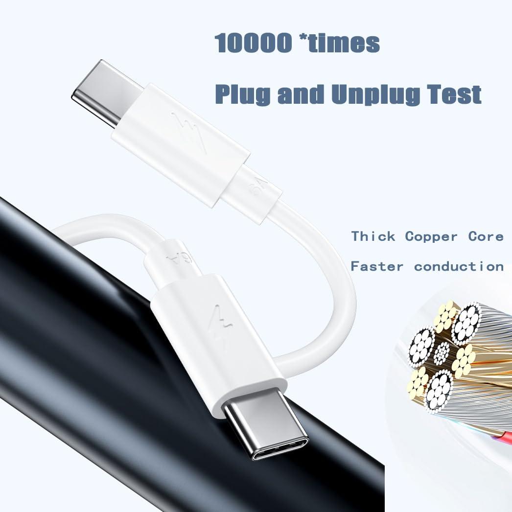 iPhone 16 15 Fast Charging [Apple MFi Certified] 30W USB C Charger Block Type C Charger 2 Pack 6FT Cord Compatible with iPhone 16/16 Plus/16 Pro/16 Pro Max/iPhone 15/15 Pro Max - Image 4