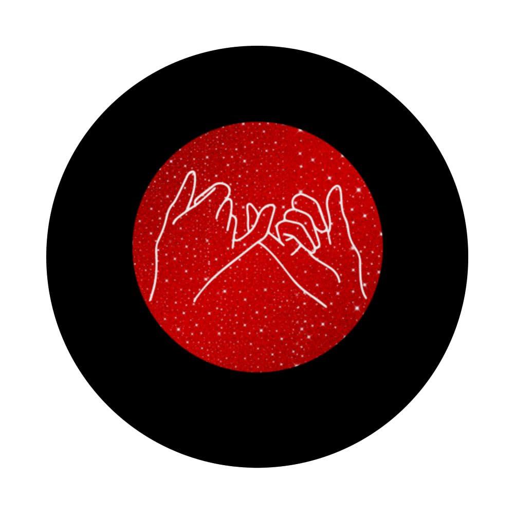 Pinky Fingers Promises Gifts Ideas PopSockets Standard PopGrip - Image 3