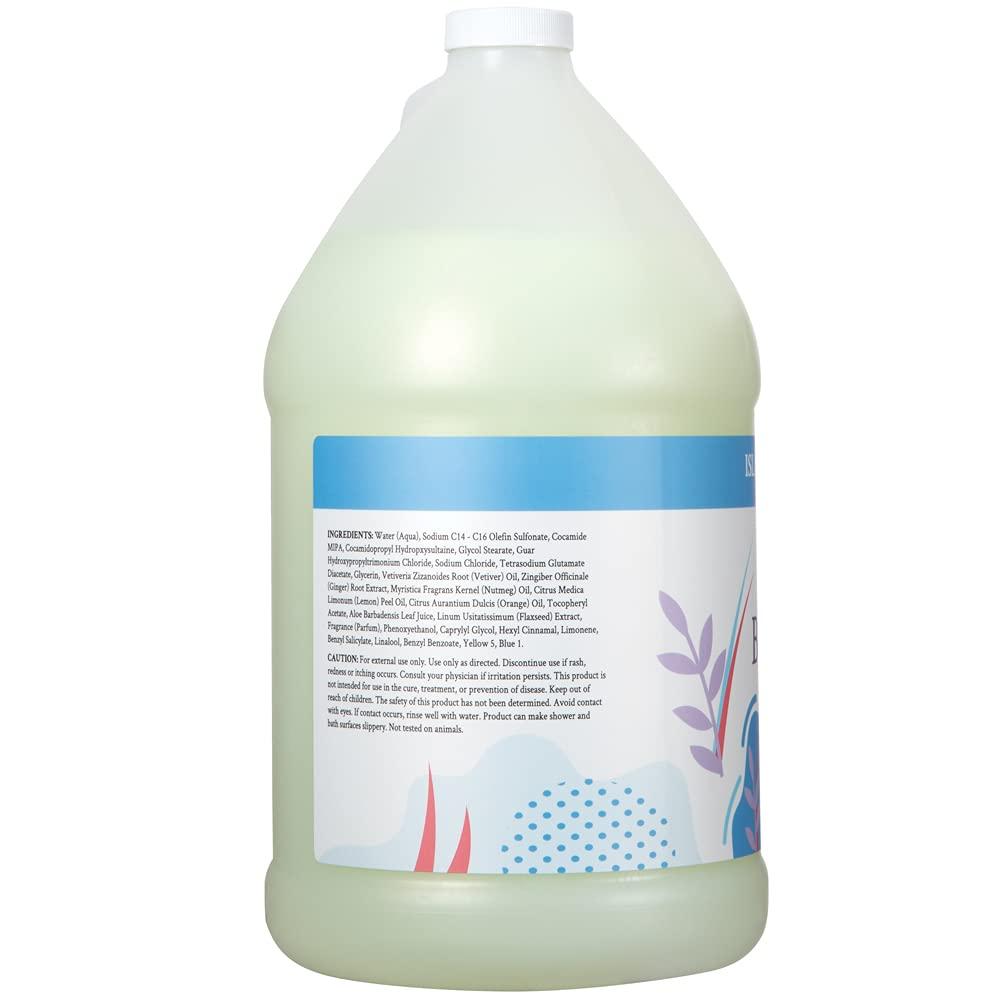 Ginger Lily Farms Botanicals Nourishing Body Wash, Island Tranquility, 100% Vegan & Cruelty-Free, Green Tea & Lemongrass Scent, 1 Gallon Refill (128 fl. oz.) - Image 3