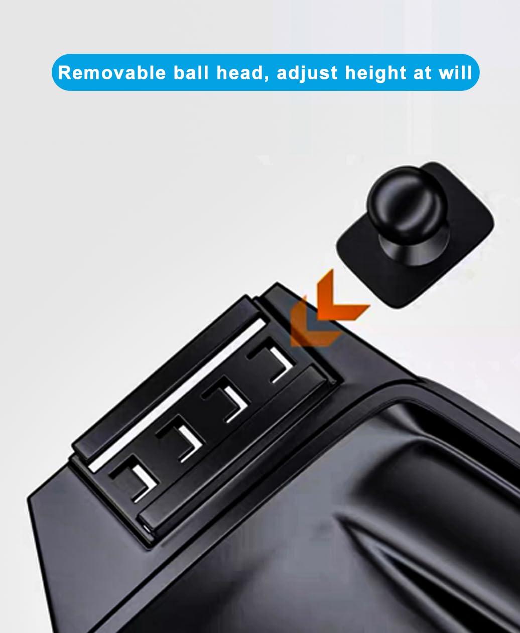 KEPHTH Car Phone Holder for Honda CRV/CR-V Accessories 2023 2024 2025 Dash Mount Cell Phone Holder for Most Smartphones with Dash Organizer Auto Interior Accessories Hands-Free 360 Degree Rotation - Image 6