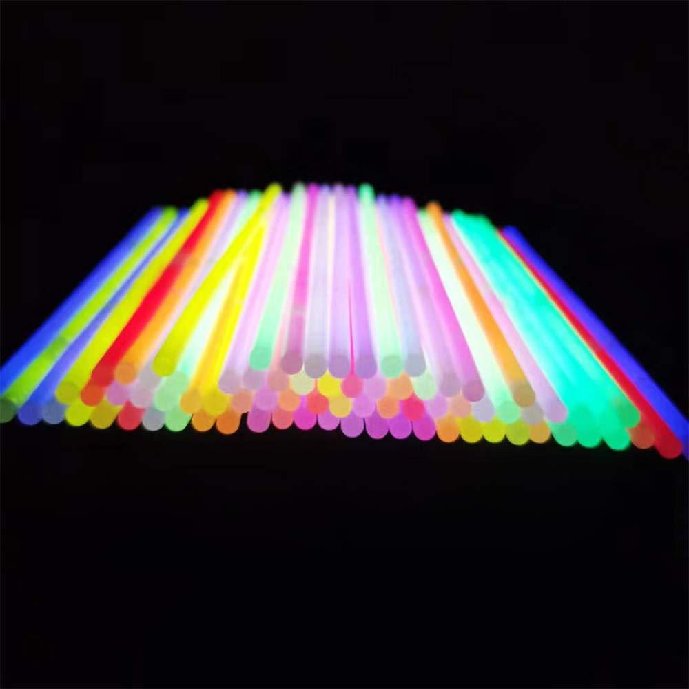 JOYIN 144 Pcs 8" Glowsticks, Bracelets Necklaces, Glow in the Dark Party Favors, Easter, Christmas, Halloween Supplies Pack, Football Party Supplies - Image 6