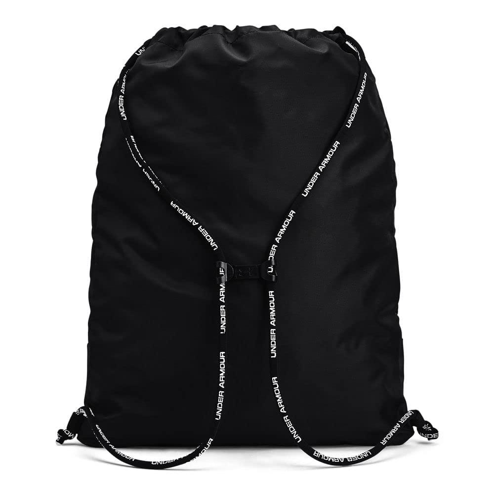 Under Armour Unisex-Adult Undeniable Sackpack , Black (001)/Metallic Silver , One Size Fits Most - Image 3