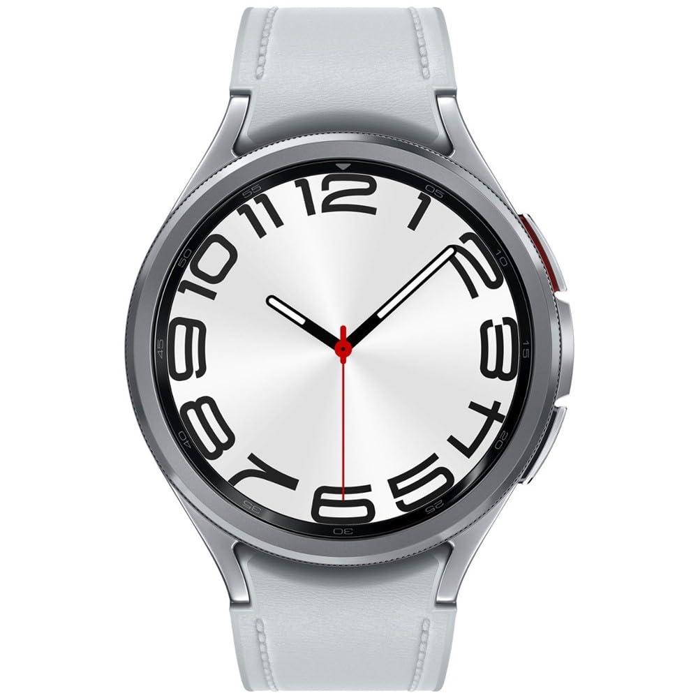 SAMSUNG Galaxy Watch 6 Classic 47mm Stainless-Steel Smartwatch w/ Fitness Tracker, Heart Monitor, BIA Sensor, Bluetooth – Silver - Image 2