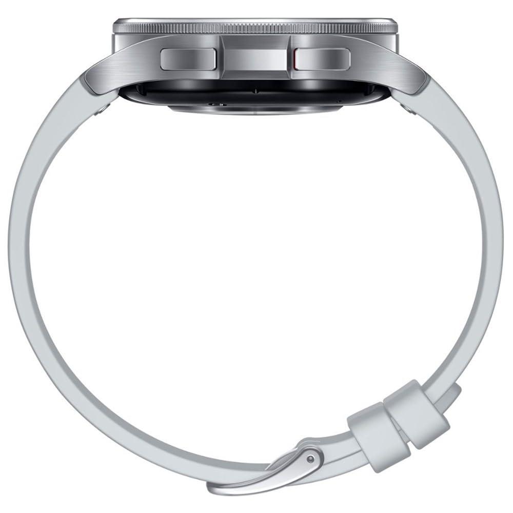 SAMSUNG Galaxy Watch 6 Classic 43mm Stainless-Steel Smartwatch w/Fitness Tracker, Heart Monitor, BIA Sensor, Bluetooth – Silver - Image 4