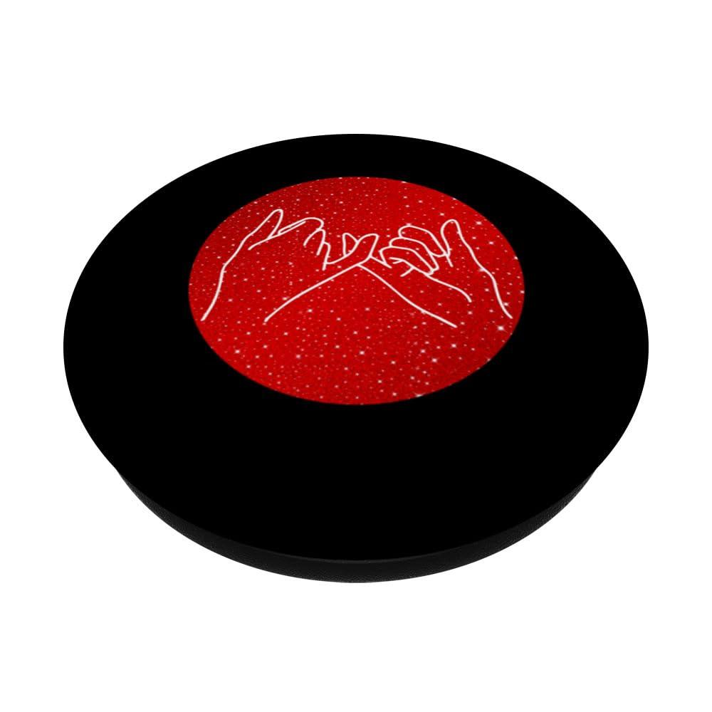 Pinky Fingers Promises Gifts Ideas PopSockets Standard PopGrip - Image 2