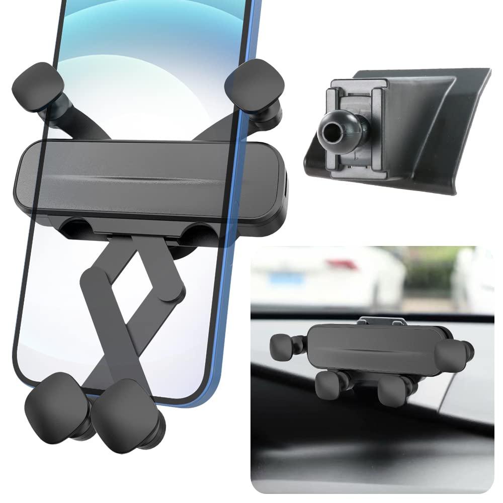LUNQIN Car Phone Holder Mount for 2020 2021 2022 2023 2024 Ford Explorer Auto Accessories Interior Decoration Mobile Cell Smartphone Bracket