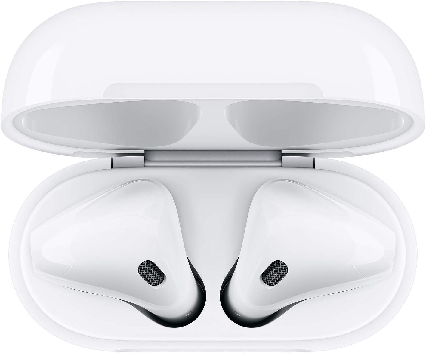 Apple AirPods with Wireless Charging Case - White (Renewed) - Image 4