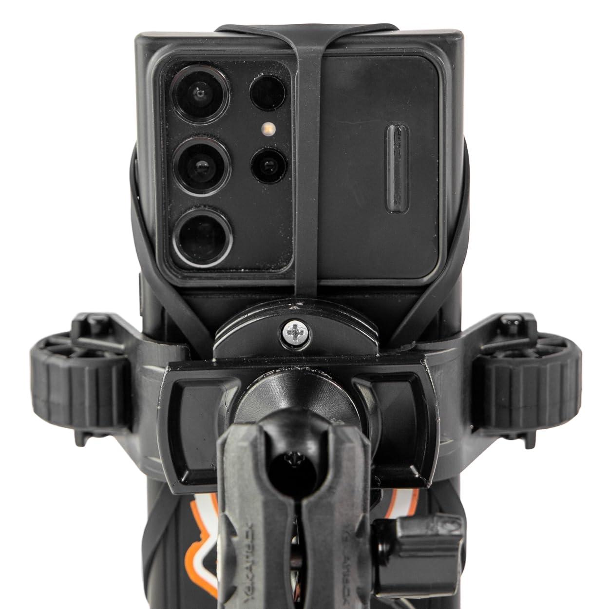 YakAttack RotoGrip Phone Holder Pro with LockNLoad Mount | Kayak Phone Mount for Fishing & Boating | One-Hand Operation | Fits iPhone 15 Pro Max, Galaxy S24 Ultra, Pixel 8 Pro | Made in USA - Image 5