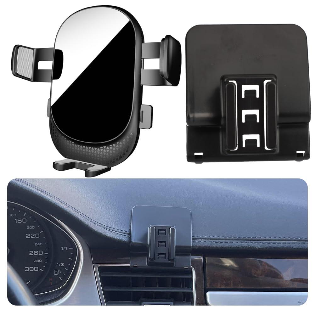 Car Phone Holder for Audi A8/S8 Auto Accessories [Only for Audi 2011-2018 A8 & 2013-2018 S8] [Auto Lock Hands Free Cell Phone Mount Car fits for iPhone & All Smartphones]