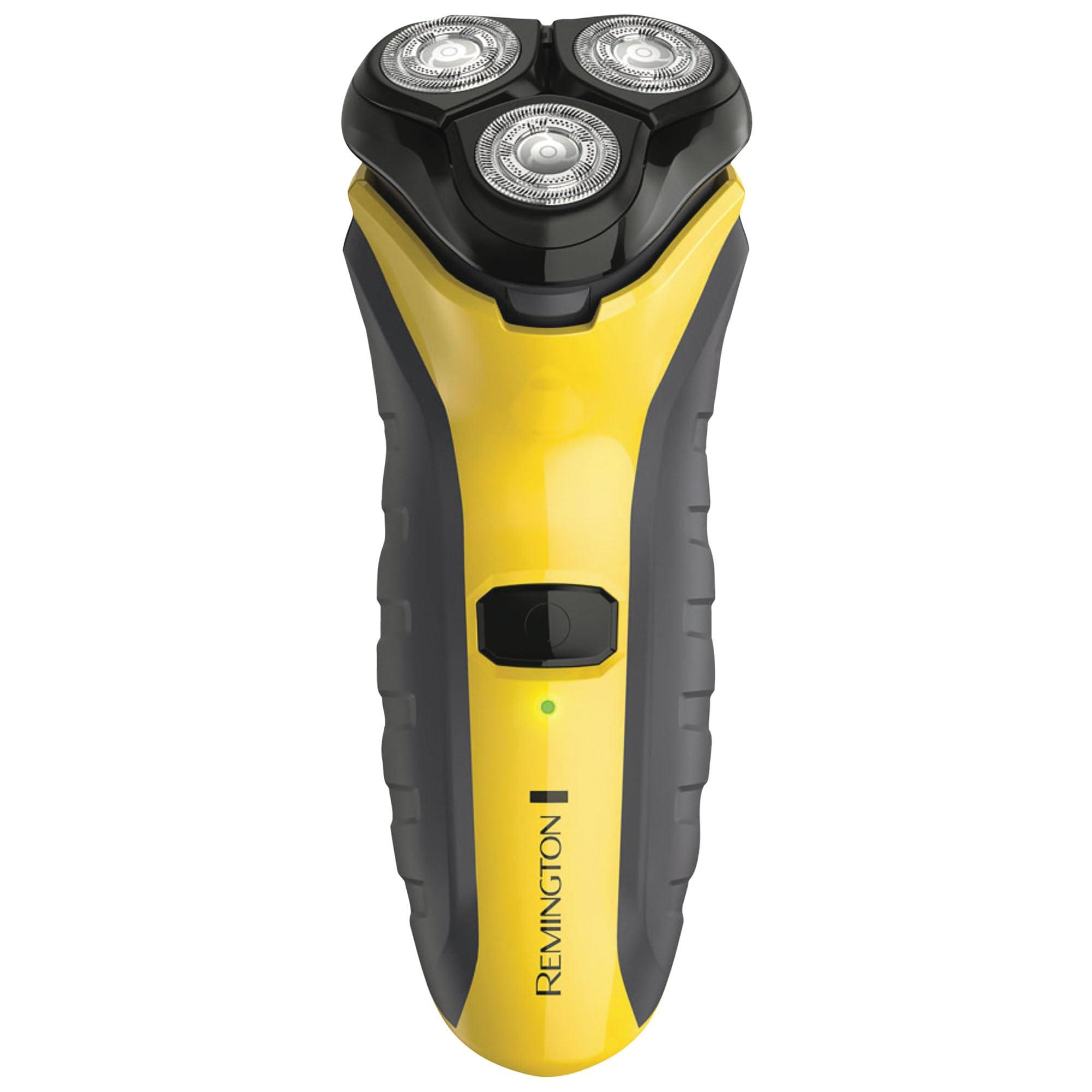 Remington Virtually Indestructible Rotary Shaver 5100, Electric Razor for Men, 100% Waterproof Design, Yellow - Image 2